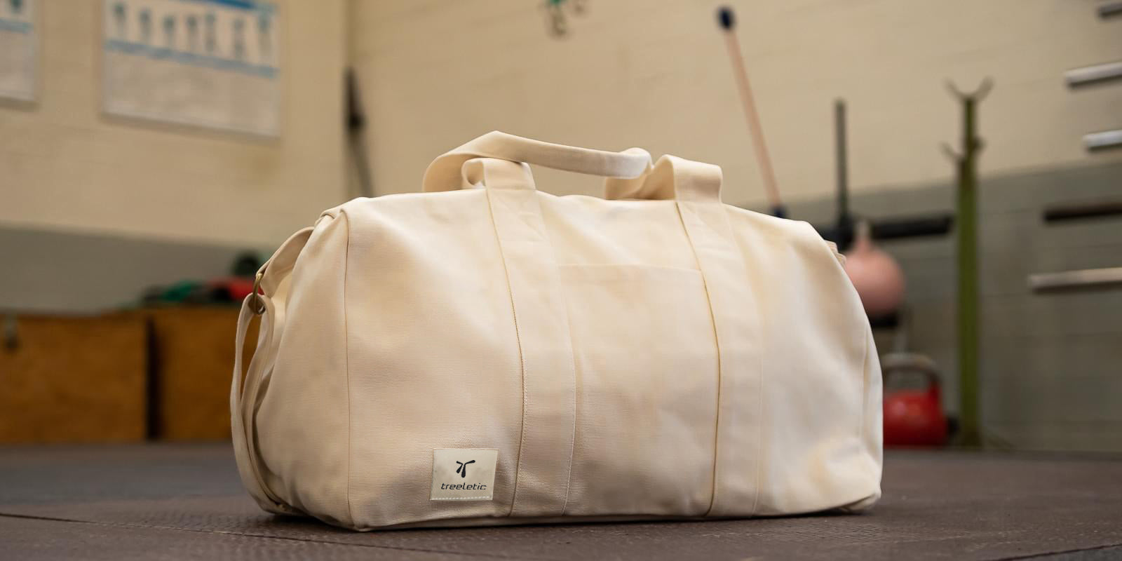 Sport bag organic cotton sustainable