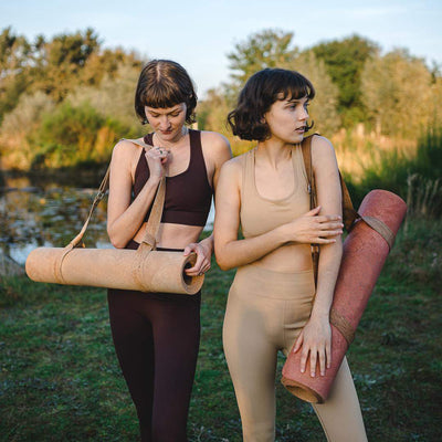 bYo® Pacific | Handmade 100% Kork Yogamatte XL