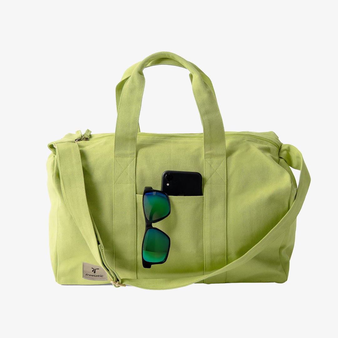 ECO Y Leaf Gym Bag 100% organic cotton treeletic