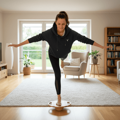 Balanceboard und Planktrainer | Massivholz Buche